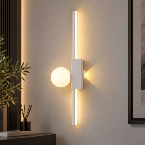 Бра настінне V K26020-600 WT, біле, LED 27W Бра настінне V K26020-600 WT, біле, LED 27W