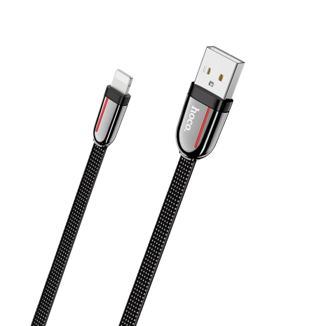 USB Кабель HOCO U74 USB - Lightning (1.2М) чорний