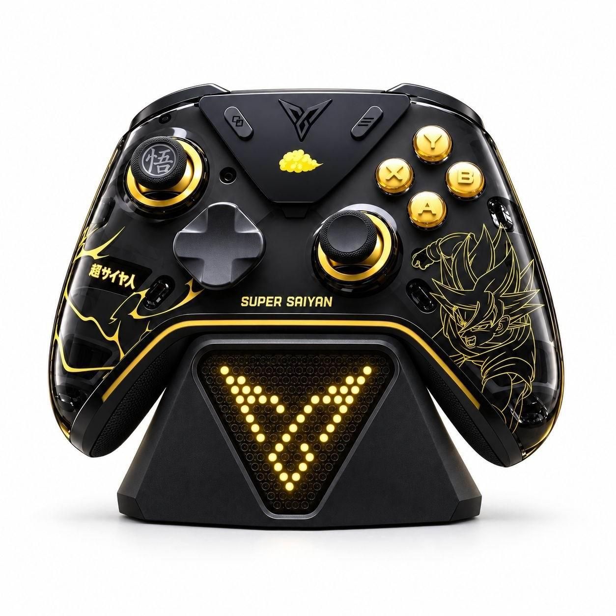 Геймпад Flydigi Vader 5 Pro Dragon Ball Z Limited Edition + Док станция Геймпад Flydigi Vader 5 Pro Dragon Ball Z Limited Edition + Док станция