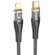Кабель Hoco U121 Type-C to Lightning PD 27W 1.2m черный Кабель Hoco U121 Type-C to Lightning PD 27W 1.2m черный