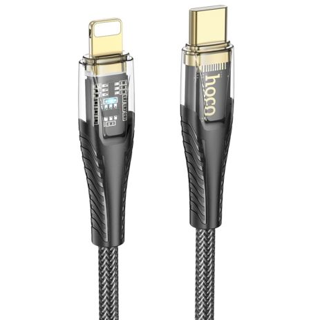 Кабель Hoco U121 Type-C to Lightning PD 27W 1.2m черный