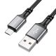 Кабель Borofone BX83 USB to MicroUSB 1m черный Кабель Borofone BX83 USB to MicroUSB 1m черный