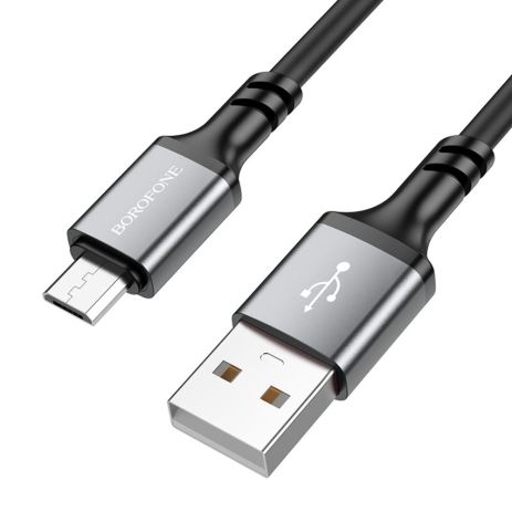 Кабель Borofone BX83 USB to MicroUSB 1m черный