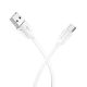 Кабель Borofone BX19 USB to Type-C 1m белый Кабель Borofone BX19 USB to Type-C 1m белый