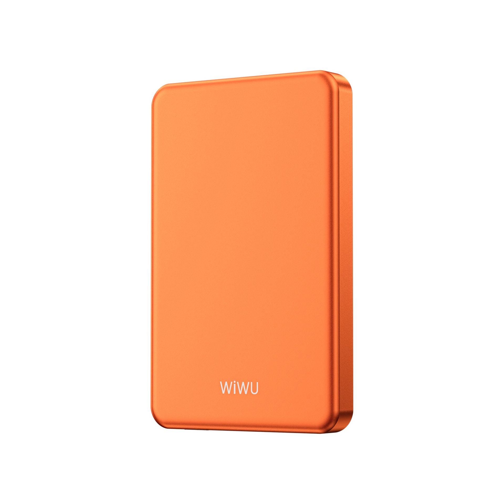 Повербанк WiWU P15 Ultra Thin Magnetic Power Bank 5000mAh PD20W Orange Повербанк WiWU P15 Ultra Thin Magnetic Power Bank 5000mAh PD20W Orange