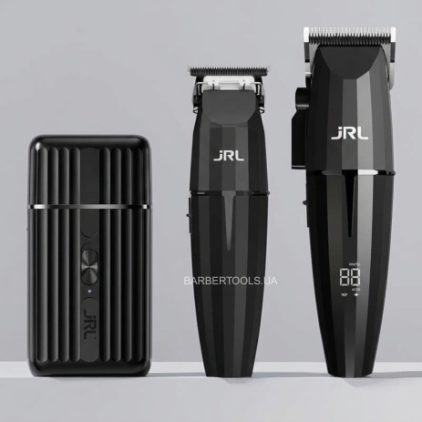 Ексклюзивний набір JRL ONYX Black Collection (машинка + тример + шейвер)