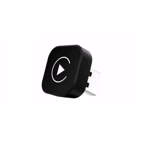 Адаптер автомобильный KPL078 беспроводной 2в1 для Apple Carplay/Android Auto, интеграция с АІ для авто; USB/ WIFI (5GHz)/ Bluetooth(5.0), Black