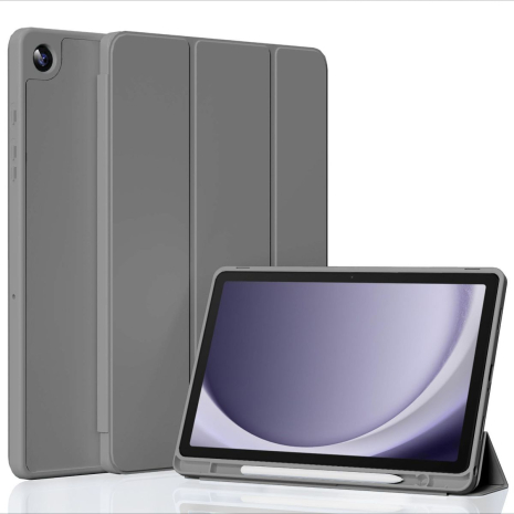 Чохол with Slot for Stylus для для Samsung Galaxy Tab A8 10.5" (2021) (X200/X205) Сірий Чохол with Slot for Stylus для для Samsung Galaxy Tab A8 10.5" (2021) (X200/X205) Сірий