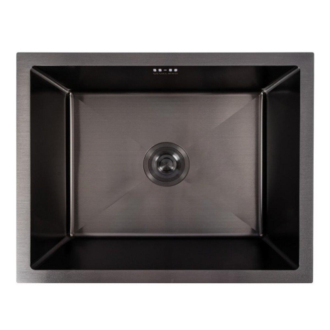 Кухонна мийка CM 65*44 VALESO Handmade PVD чорна DÉCOR (3.0/1.0) Кухонна мийка CM 65*44 VALESO Handmade PVD чорна DÉCOR (3.0/1.0)
