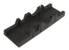 Стусло столярное пластиковое 300 × 65 × 40 мм 45/90° круглый брус Ø 50 мм MASTERTOOL 14-3830