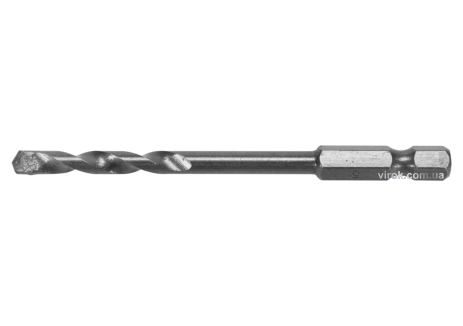 Свердло універсальне STHOR з шестигранним хвостовиком 1/4" х 85/35 мм YG6X Vorel 21684 Свердло універсальне STHOR з шестигранним хвостовиком 1/4" х 85/35 мм YG6X Vorel 21684