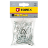 Заклепки алюминиевые 4.8 мм x 14.5 мм, 50 шт. Topex 43E504