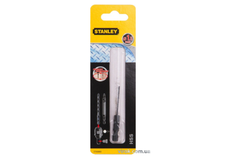 Свердло по металу, дереву, пластику SUPER-LOCK з хвостовиком 1/4" 1.5х62/22 мм Stanley STA50003-XJ Свердло по металу, дереву, пластику SUPER-LOCK з хвостовиком 1/4" 1.5х62/22 мм Stanley STA50003-XJ