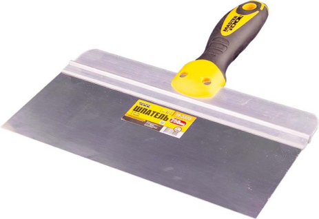 Шпатель AL-PROFI 250х85 мм TPR ручка ударна MASTERTOOL 19-5325 Шпатель AL-PROFI 250х85 мм TPR ручка ударна MASTERTOOL 19-5325
