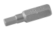 Насадка отверточная HEX4 25 мм ¼" S2 набор 10 шт MASTERTOOL 10-04-251