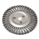 Кордщетка дисковая стальная витая для УШМ 200мм RockForce FORSAGE RF-BWF108 Кордщетка дисковая стальная витая для УШМ 200мм RockForce FORSAGE RF-BWF108