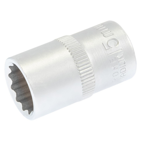 Головка торцева 12-гранна ½" 15 мм L 40 мм CrV MASTERTOOL 78-0615 Головка торцева 12-гранна ½" 15 мм L 40 мм CrV MASTERTOOL 78-0615