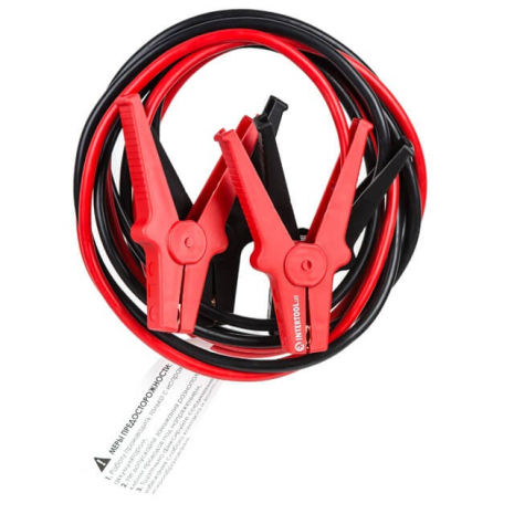 Пускові дроти 300 А, 2,5 м, до -40°C, чохол INTERTOOL AT-3041