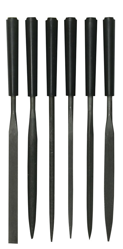 Набір із 6-ти надфілів STANLEY 0-22-500 Набір із 6-ти надфілів STANLEY 0-22-500