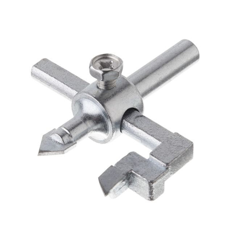 Циркуль для різання плитки, для дриля, 20–100 мм INTERTOOL HT-0341 Циркуль для різання плитки, для дриля, 20–100 мм INTERTOOL HT-0341