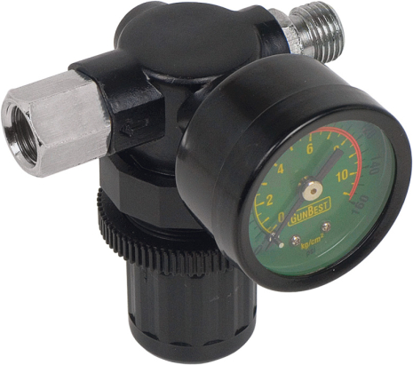Редуктор з манометром 1/4", 10 бар MIOL 81-468 Редуктор з манометром 1/4", 10 бар MIOL 81-468
