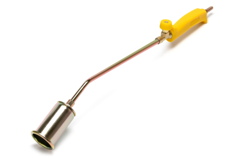 Горелка ручная газовоздушная PROFI Ø 45 мм 610 мм 1.6 м³/ч 2200 Вт 1100°C MASTERTOOL 44-5027
