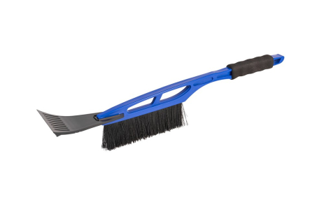 Щітка для снігу автомобільна BLUE 520 мм зі скребком 100 мм MASTERTOOL 84-0004 Щітка для снігу автомобільна BLUE 520 мм зі скребком 100 мм MASTERTOOL 84-0004