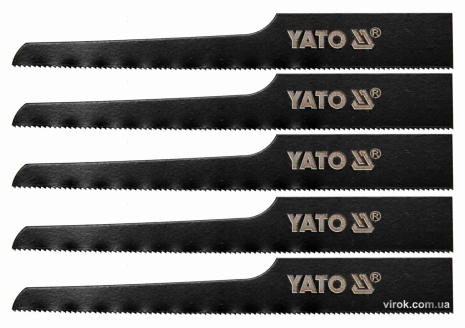 Полотна до пневматичної шаблевої пили YT-09955 : 24 зуби/1", 5 шт YaTo YT-09958 Полотна до пневматичної шаблевої пили YT-09955 : 24 зуби/1", 5 шт YaTo YT-09958