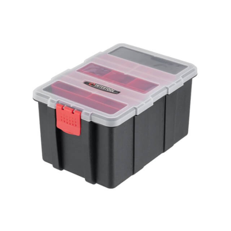 Органайзер 6 комірок (5 + 1) 22х15х12см INTERTOOL BX-4041
