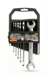 Ключи рожковые COLD FORGED набор 6 шт (6–17 мм) 31CrV3 DIN 3110 MASTERTOOL 70-1106 Ключи рожковые COLD FORGED набор 6 шт (6–17 мм) 31CrV3 DIN 3110 MASTERTOOL 70-1106