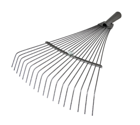 Граблі віялові розсувні ГВР-Ф 18 250–390 мм×500 мм MASTERTOOL 14-6233