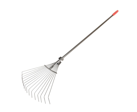Граблі віялові розсувні ГВР-Ф 15 200-340 мм×1300 мм з ручкою MASTERTOOL 14-6296 Граблі віялові розсувні ГВР-Ф 15 200-340 мм×1300 мм з ручкою MASTERTOOL 14-6296