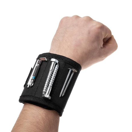 Браслет магнитный строительный, 360×90 мм, 10 магнитов, нейлон 1680D INTERTOOL SP-1002 Браслет магнитный строительный, 360×90 мм, 10 магнитов, нейлон 1680D INTERTOOL SP-1002
