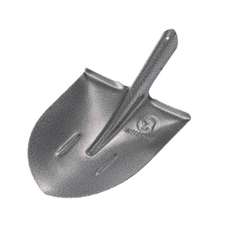 Лопата штикова "Американка", 0,8 кг, з ребрами жорсткості INTERTOOL FT-2000