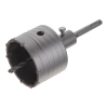 Сверло корончатое по бетону 80 мм, переходник SDS-Plus 100 мм INTERTOOL SD-7080