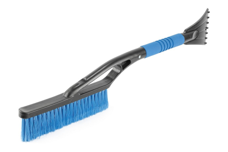 Щітка для снігу автомобільна 560 мм зі скребком 105 мм MASTERTOOL 84-0021