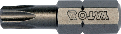 Набор отверточных насадок Torx 1/4" T27 10 шт Yato YT-78145 Набор отверточных насадок Torx 1/4" T27 10 шт Yato YT-78145