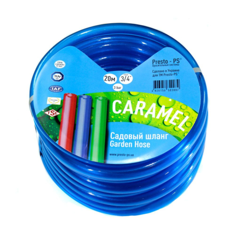 Шланг поливальний Presto-PS силікон садовий Caramel (синій) діаметр 1/2 дюйма, довжина 20 м (CAR B-1/2 20) Шланг поливальний Presto-PS силікон садовий Caramel (синій) діаметр 1/2 дюйма, довжина 20 м (CAR B-1/2 20)