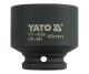 Головка торцевая ударная шестигранная 3/4" 46 мм Yato YT-1096 Головка торцевая ударная шестигранная 3/4" 46 мм Yato YT-1096