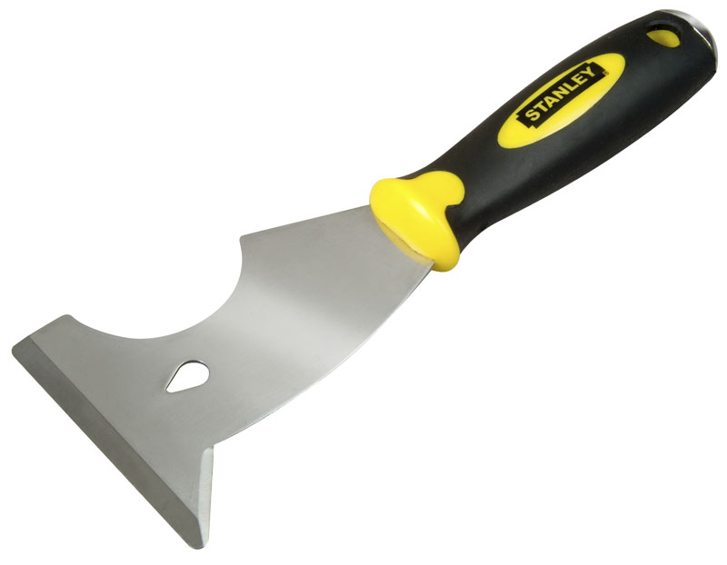Шпатель-скребок "6 in 1 Paint Tool" 76 мм універсальний STANLEY 0-28-206 Шпатель-скребок "6 in 1 Paint Tool" 76 мм універсальний STANLEY 0-28-206