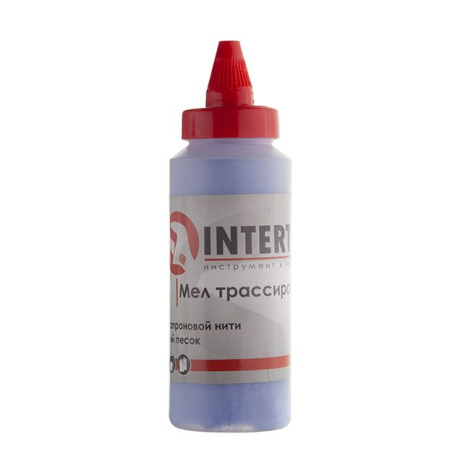 Крейда трасувальна, 115 г, синя INTERTOOL MT-0005
