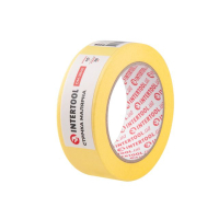 Лента малярная 38мм, 40м, желтая INTERTOOL DM-3840 Лента малярная 38мм, 40м, желтая INTERTOOL DM-3840