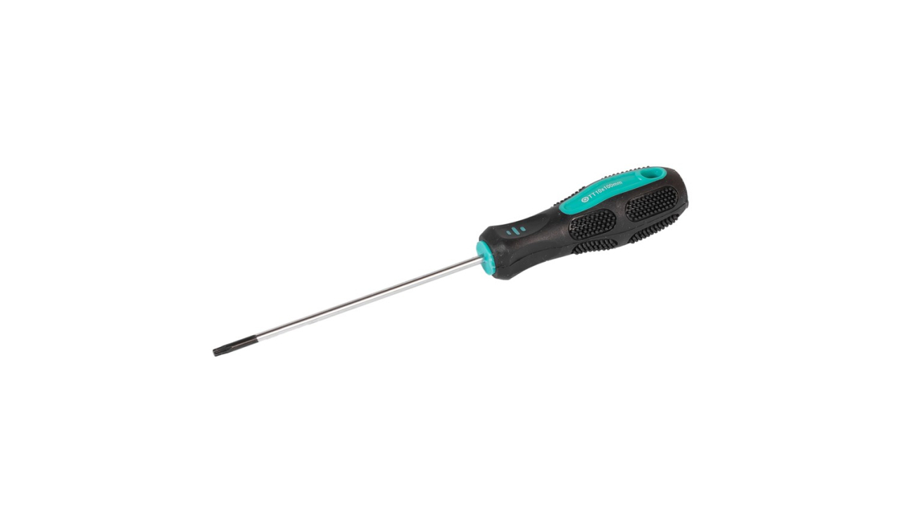 Отвёртка магнитная TORX TT10х100 мм ручка с TPR покрытием MASTERTOOL 49-0101 Отвёртка магнитная TORX TT10х100 мм ручка с TPR покрытием MASTERTOOL 49-0101