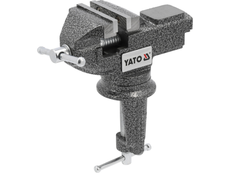 Тиски настільні, що обертаються з ковадлою Yato YT-65009 Тиски настільні, що обертаються з ковадлою Yato YT-65009