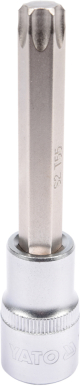 Головка торцевая с отверточной насадкой TORX 1/2" Т55 100 мм Yato YT-04327 Головка торцевая с отверточной насадкой TORX 1/2" Т55 100 мм Yato YT-04327