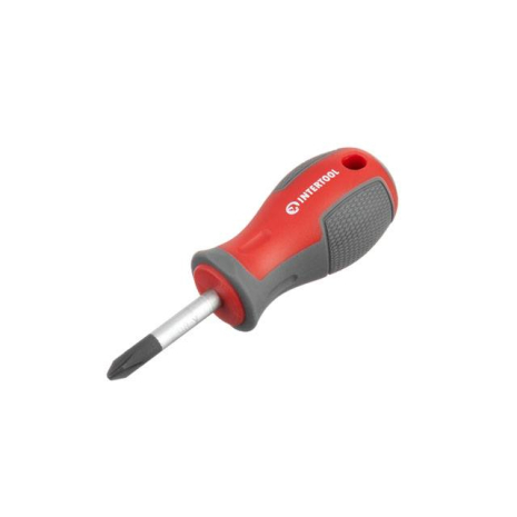 Викруткa хрестова, PH2×38 мм, Cr-V INTERTOOL VT-3319 Викруткa хрестова, PH2×38 мм, Cr-V INTERTOOL VT-3319