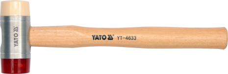 Молоток рихтувальний для жерсті 1340 грам Yato YT-4634 Молоток рихтувальний для жерсті 1340 грам Yato YT-4634