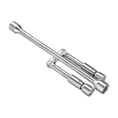 Ключ баллонный раскладной, 17×19×21×23 мм INTERTOOL HT-1596 Ключ баллонный раскладной, 17×19×21×23 мм INTERTOOL HT-1596