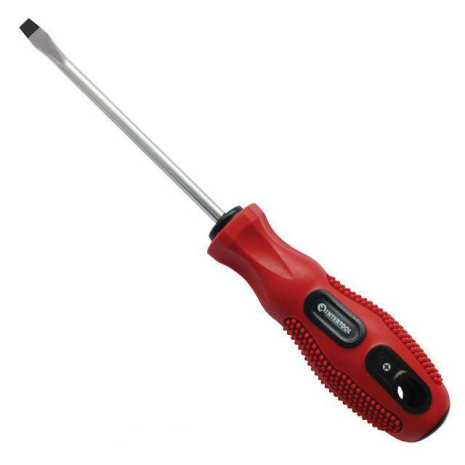 Викрутка шлицьова, SL8×150 мм, Cr-V INTERTOOL VT-3119 Викрутка шлицьова, SL8×150 мм, Cr-V INTERTOOL VT-3119