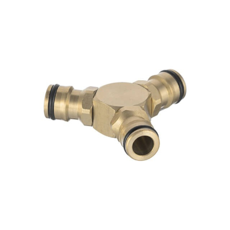 Трійник латунний для з'єднувача 1/2", STORM INTERTOOL GE-1203 Трійник латунний для з'єднувача 1/2", STORM INTERTOOL GE-1203
